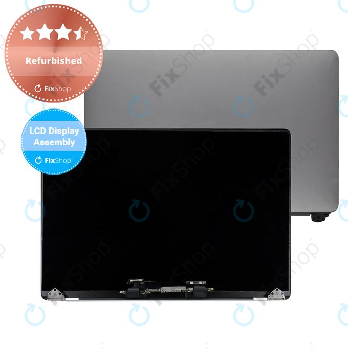 Apple MacBook Pro 15" A1707 (Late 2016 - Mid 2017) - LCD Displej + Přední Sklo + Kryt (Space Gray) Refurbished