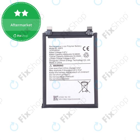 Infinix Hot 30 5G X6832 - Baterie 6000mAh