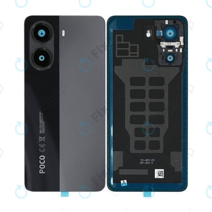 Xiaomi Poco X7 Pro 2412DPC0AG - Bateriový Kryt (Black) - 56003000O1000 Genuine Service Pack