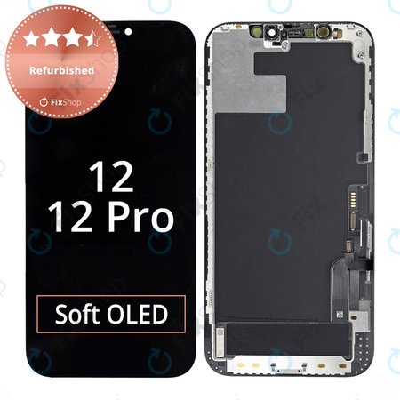 Apple iPhone 12, 12 Pro - LCD Displej + Dotykové Sklo + Rám Refurbished