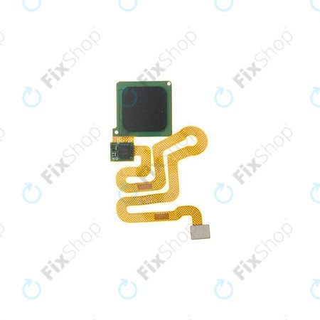 Huawei P9 Lite - Senzor Otisku Prstu + Flex Kabel (Černá)