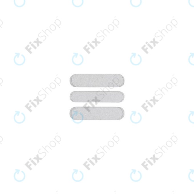 Apple iPad Pro 11.0 (1st Gen 2018), 12.9 (3rd Gen 2018) - Boční Tlačítka (Silver)