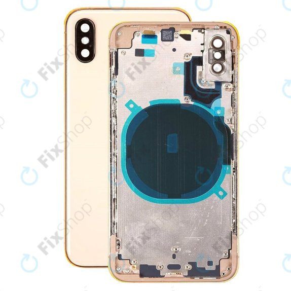 Apple iPhone XS - Zadní Housing (Gold)