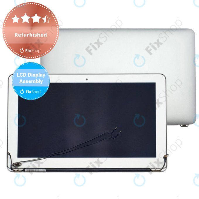 Apple MacBook Air 11" A1465 (Mid 2013 - Early 2015) - LCD Displej + Přední Sklo + Kryt Refurbished
