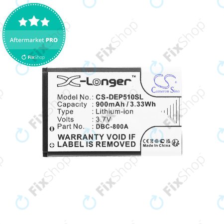 Baterie pro Doro 1360, 900mAh, Li-ion, 3.7V, DBC-800A, HQ