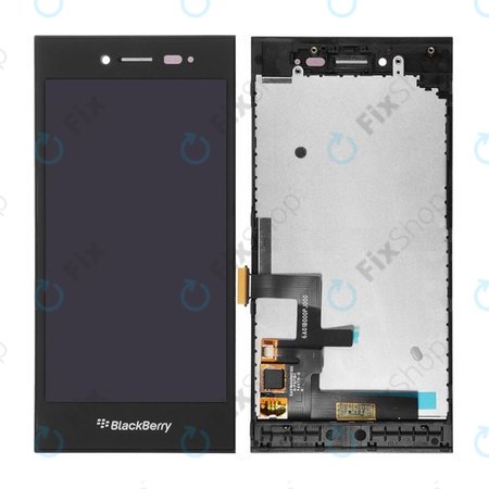 Blackberry Leap - LCD Displej + Dotykové Sklo + Rám (Black) TFT