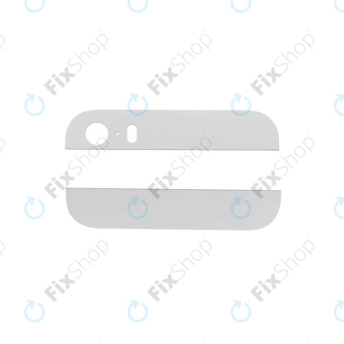 Apple iPhone 5S - Zadní Lišty (Silver)