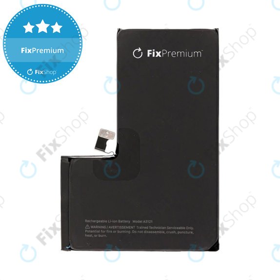 Baterie pro iPhone 15 Pro Max, 4422mAh, A3121, FixPremium