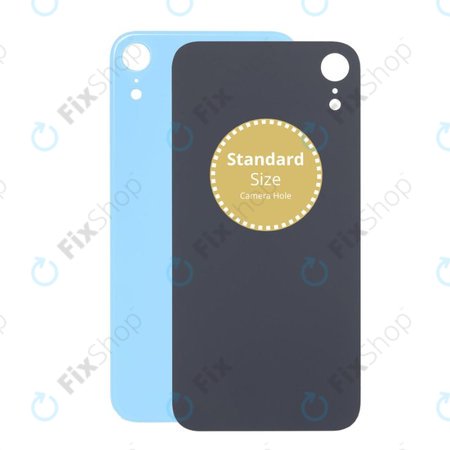 Apple iPhone XR - Sklo Zadního Housingu (Blue)