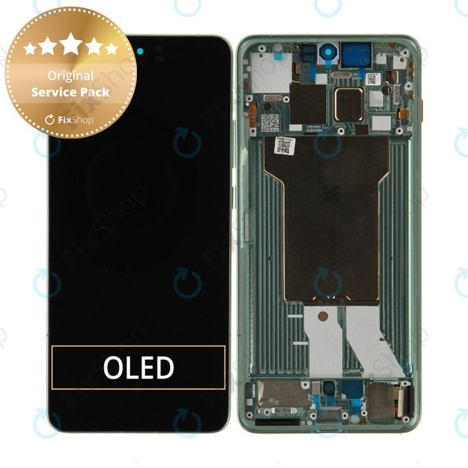 Displej pro Motorola Edge 70, Dotykové sklo s rámem, Lily Pad, 5D68C31542, Genuine Service Pack