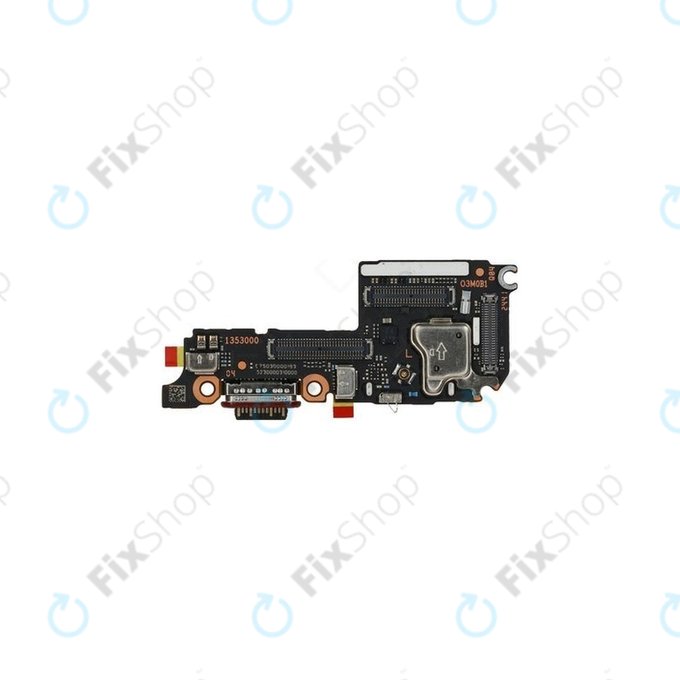 Xiaomi 15 5G - Nabíjecí Konektor PCB Deska + SIM Čítač - 560065000O300 Genuine Service Pack