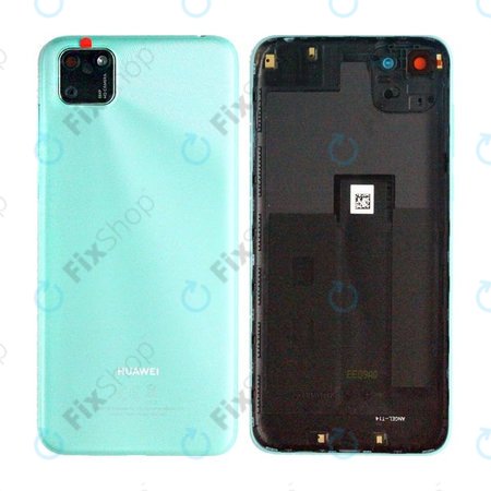 Huawei Y5p - Batériový Kryt + Sklíčko Zadní Kamery (Mint Green) - 97070XVF Genuine Service Pack