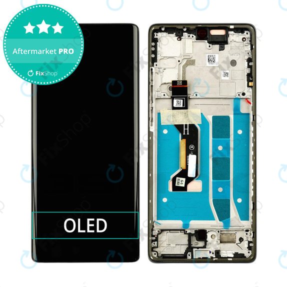 Motorola Moto G85 5G XT2427-3 - LCD Displej + Dotykové Sklo + Rám (Cobalt Blue) OLED