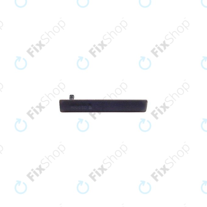 Sony Xperia Z3 Compact D5803 - Krytka Nabíjecího Konektoru (Black)