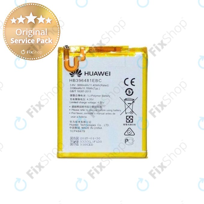 Huawei G8, Huawei Y6 II, Honor 5X - Baterie HB396481EBC 3100mAh - 24021761, 24022185, 24022000