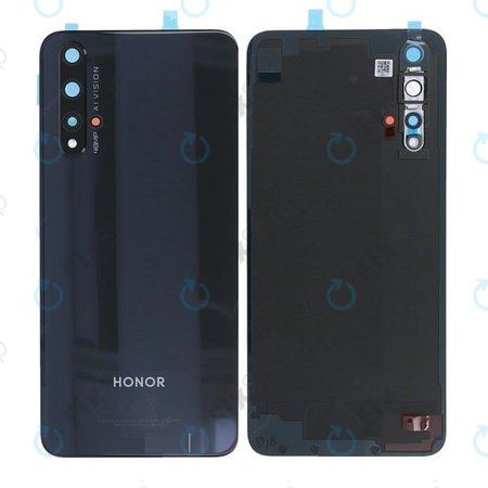 Huawei Honor 20 - Bateriový Kryt (Midnight Black) - 02352TXE Genuine Service Pack