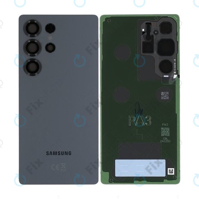 Samsung Galaxy S25 Ultra - Bateriový Kryt (Titanium Jetblack) - GH82-36353G Genuine Service Pack