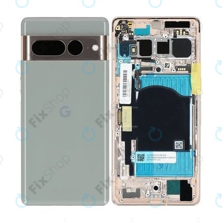 Google Pixel 7 Pro GP4BC GE2AE - Zadní Housing (Hazel) - G949-00296-01 Genuine Service Pack