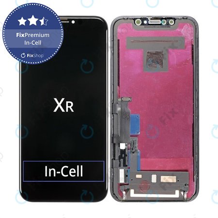 Apple iPhone XR - LCD Displej + Dotykové Sklo + Rám In-Cell FixPremium
