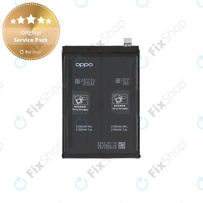 Oppo Reno 6 5G CPH2251 - Baterie BLP863 4300mAh - 4907758 Genuine Service Pack