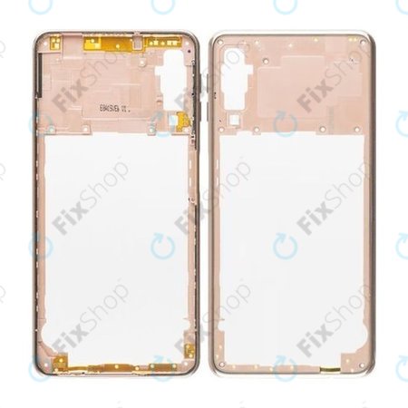 Samsung Galaxy A7 A750F (2018) - Střední Rám (Champagne Gold) - GH98-43585C Genuine Service Pack