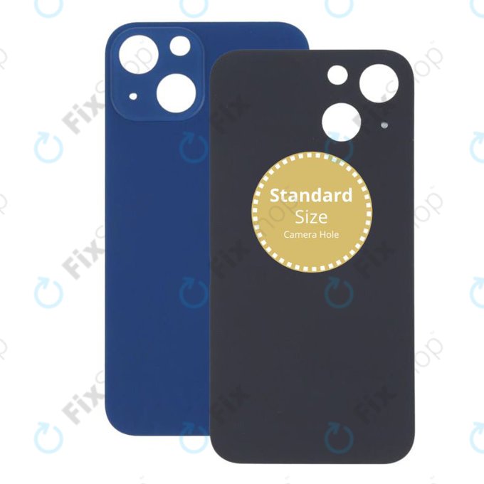 Apple iPhone 13 Mini - Sklo Zadního Housingu (Blue)