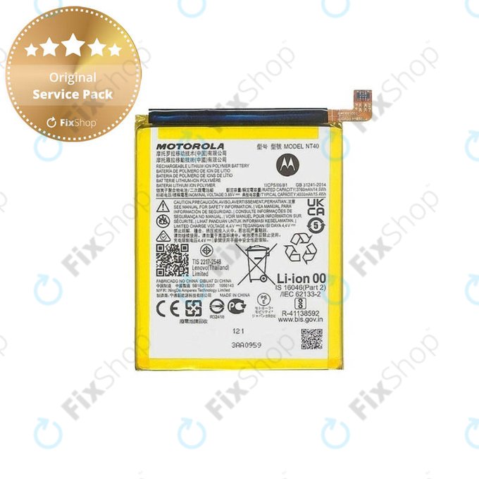 Motorola Moto E20 XT2155-3 - Baterie NT40 4000mAh - SB18D15207 Genuine Service Pack