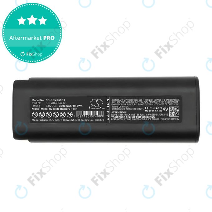Baterie pro Paslode 900400, 3300mAh, Ni-MH, 6V, 404400, BCPAS-404717, HQ