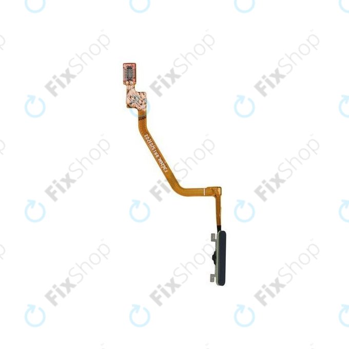 Xiaomi Redmi Note 9 Pro, 9S - Senzor Otisku Prsta + Flex Kabel (Interstellar Grey) - 490100000A5E Genuine Service Pack