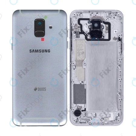 Samsung Galaxy A6 A600 (2018) - Bateriový Kryt (Gray) - GH82-16423B Genuine Service Pack
