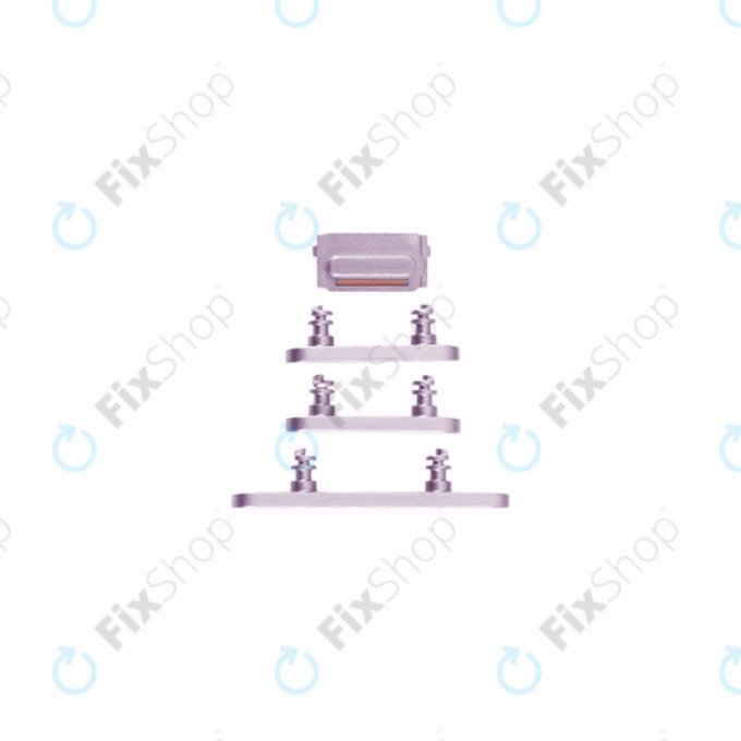 Apple iPhone 14 - Boční Tlačítka (Purple)