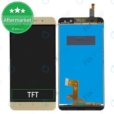 Huawei Honor 4X - LCD Displej + Dotykové Sklo (Gold) TFT