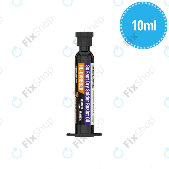 Relife RL-UVH902B - UV Vytvrditelná Pájecí Maska - 10ml (Černá)