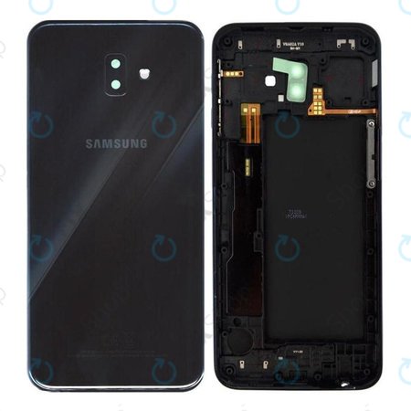 Samsung Galaxy J6 Plus J610F (2018) - Bateriový Kryt (Black) - GH82-17872A Genuine Service Pack