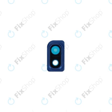 Samsung Galaxy A10 A105F - Rám Sklíčka Zadní Kamery (Blue) - GH98-44415B Genuine Service Pack
