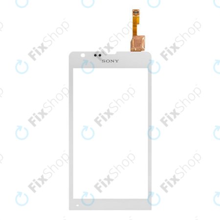 Sony Xperia SP M35H - C5303 - Dotykové sklo (Bílá)