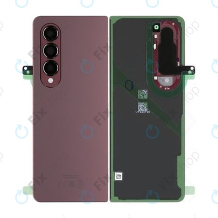 Samsung Galaxy Z Fold 4 F936B - Bateriový Kryt (Burgundy) - GH82-29254D Genuine Service Pack