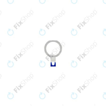Apple iPad Air - Plastový Kroužek Tlačítka Domů (White)