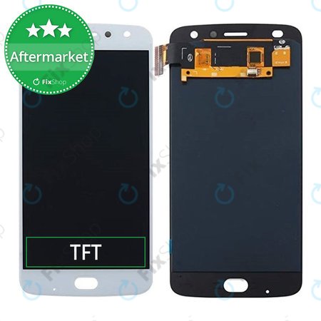 Motorola Moto Z2 Play XT1710-09 - LCD Displej + Dotykové Sklo (White) TFT