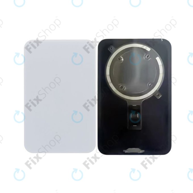 Sklo zadního housingu s MagSafe pro iPhone 17 Pro Max, Silver