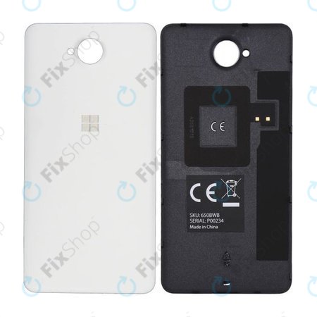Microsoft Lumia 650 - Bateriový Kryt (Bílá) - 02511B1