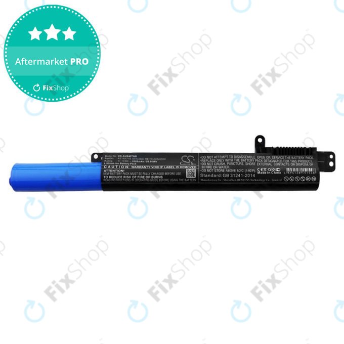 Baterie pro Asus X407UA, X507UA, R507UB, X407MA, 2600mAh, Li-Ion, 11.1V, A31N1719, HQ