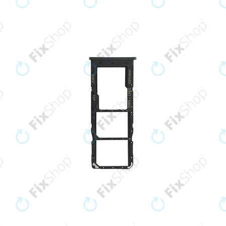 Samsung Galaxy M12 M127F - SIM Slot (Black) - GH98-46321A Genuine Service Pack