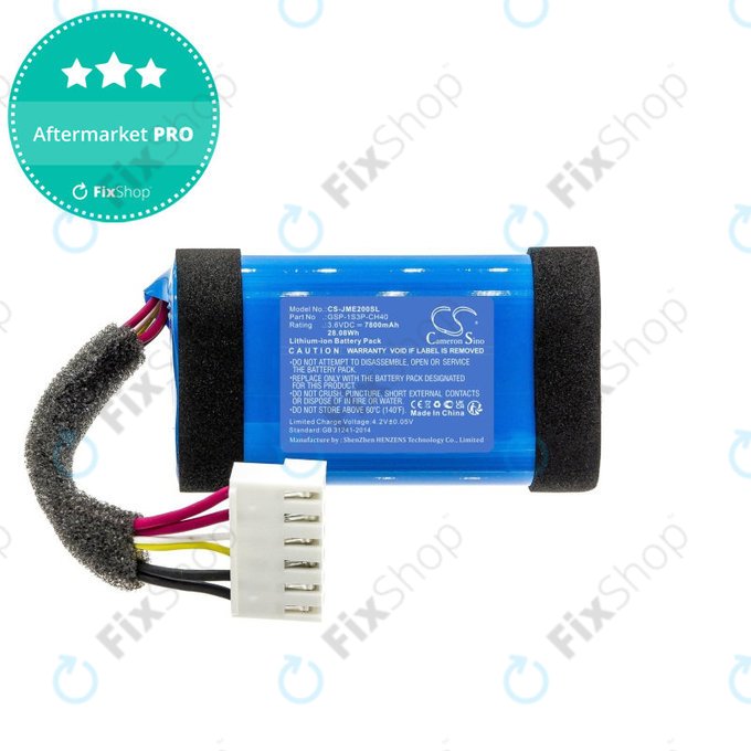 Baterie pro JBL Charge Essential 2, 7800mAh, Li-Ion, 3.6V, GSP-1S3P-CH40, HQ