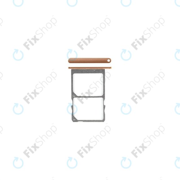 Nokia 3 - SIM Slot (Copper White) - MENE152006A Genuine Service Pack