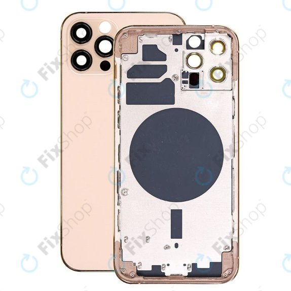 Apple iPhone 12 Pro - Zadný Housing (Gold)
