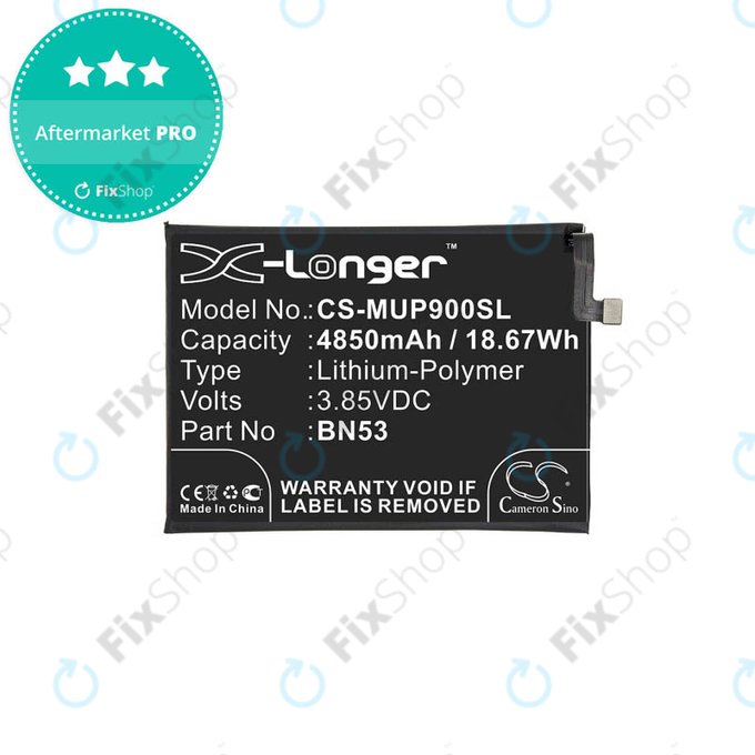 Xiaomi Redmi Note 9 Pro - Baterie BN53 4850mAh HQ