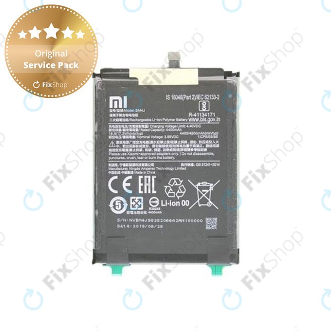 Xiaomi Redmi Note 8 Pro - Baterie BM4J 4500mAh - 46BM4JA030H8 Genuine Service Pack