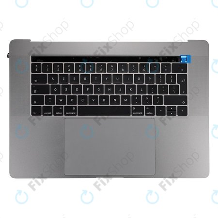 Apple MacBook Pro 15" A1707 (Late 2016 - Mid 2017) - Horní Rám Klávesnice + Klávesnice UK + Mikrofon + Trackpad + Reproduktory (Space Gray)