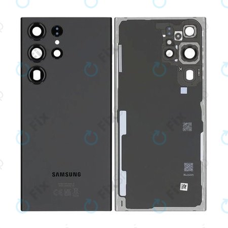 Samsung Galaxy S23 Ultra S918B - Bateriový Kryt (Phantom Black) - GH82-30400A Genuine Service Pack